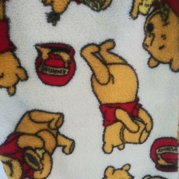 Disney women's size L yellow and red Winnie the Pooh pajama pants - Picture 4 of 14